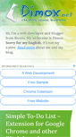 Mobile Screenshot of dimox.net